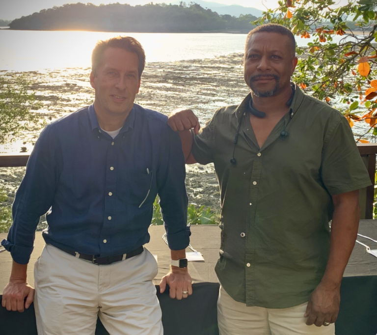 Photo of Paul and JP